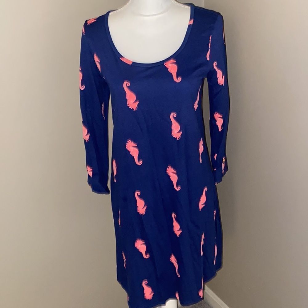 Lilly Pulitzer “ Horsing Around Sea Horse”Ocean Ridge Dress!